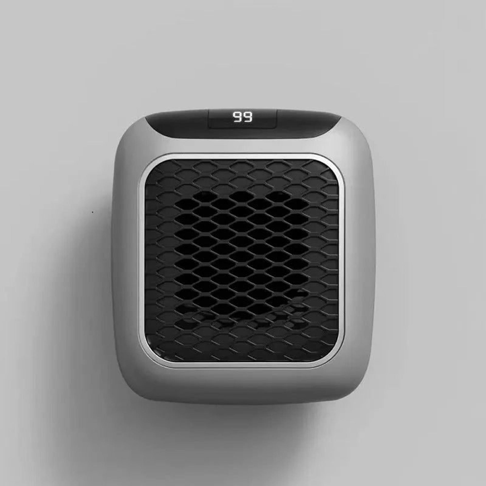 Chauffage électrique portable sur prise murale 800 W – Thermostat réglable 16-33 °C, minuterie 12 heures, fonctionnement silencieux