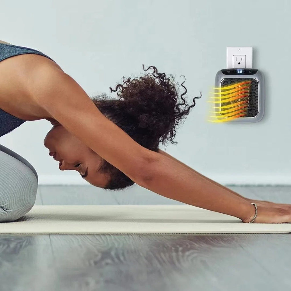 Chauffage électrique portable avec télécommande pour petits espaces