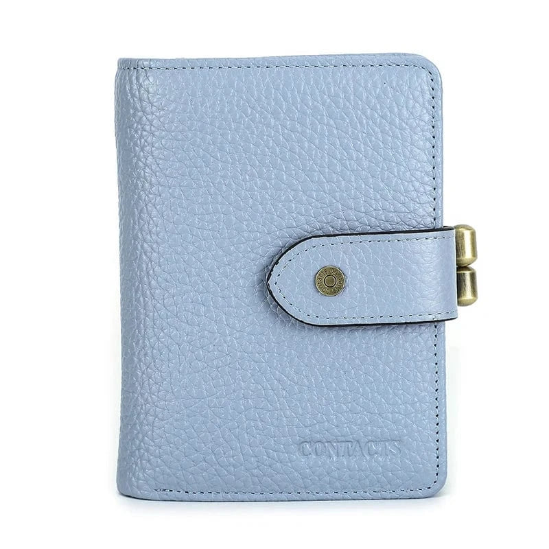 Porte-cartes en Cuir Véritable pour Femmes