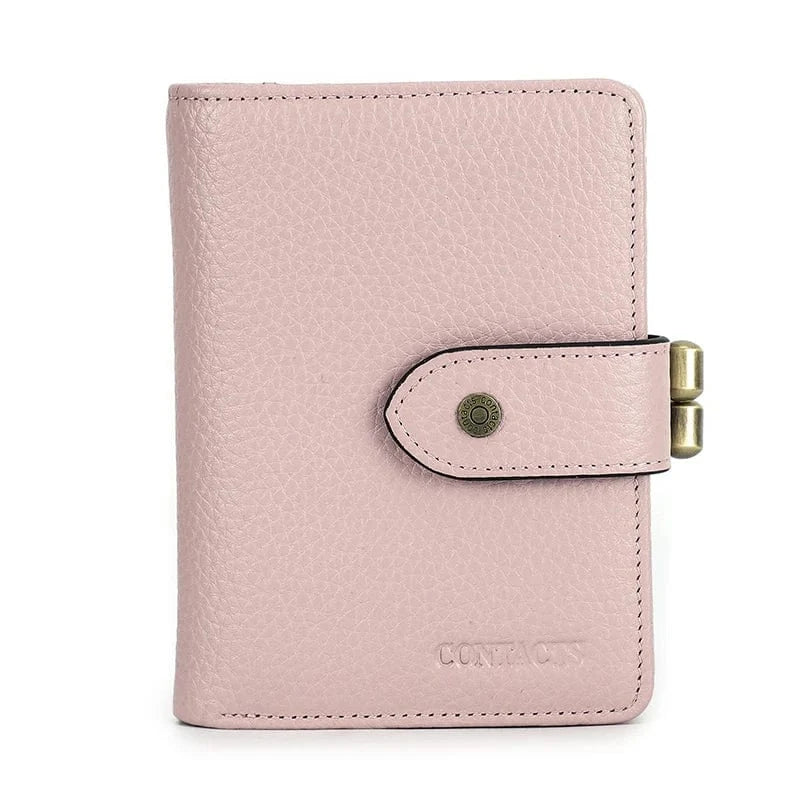 Porte-cartes en Cuir Véritable pour Femmes