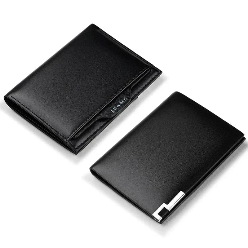 Porte-monnaie homme en cuir véritable
