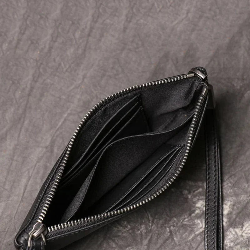 Portefeuille Homme en Cuir Véritable de Luxe