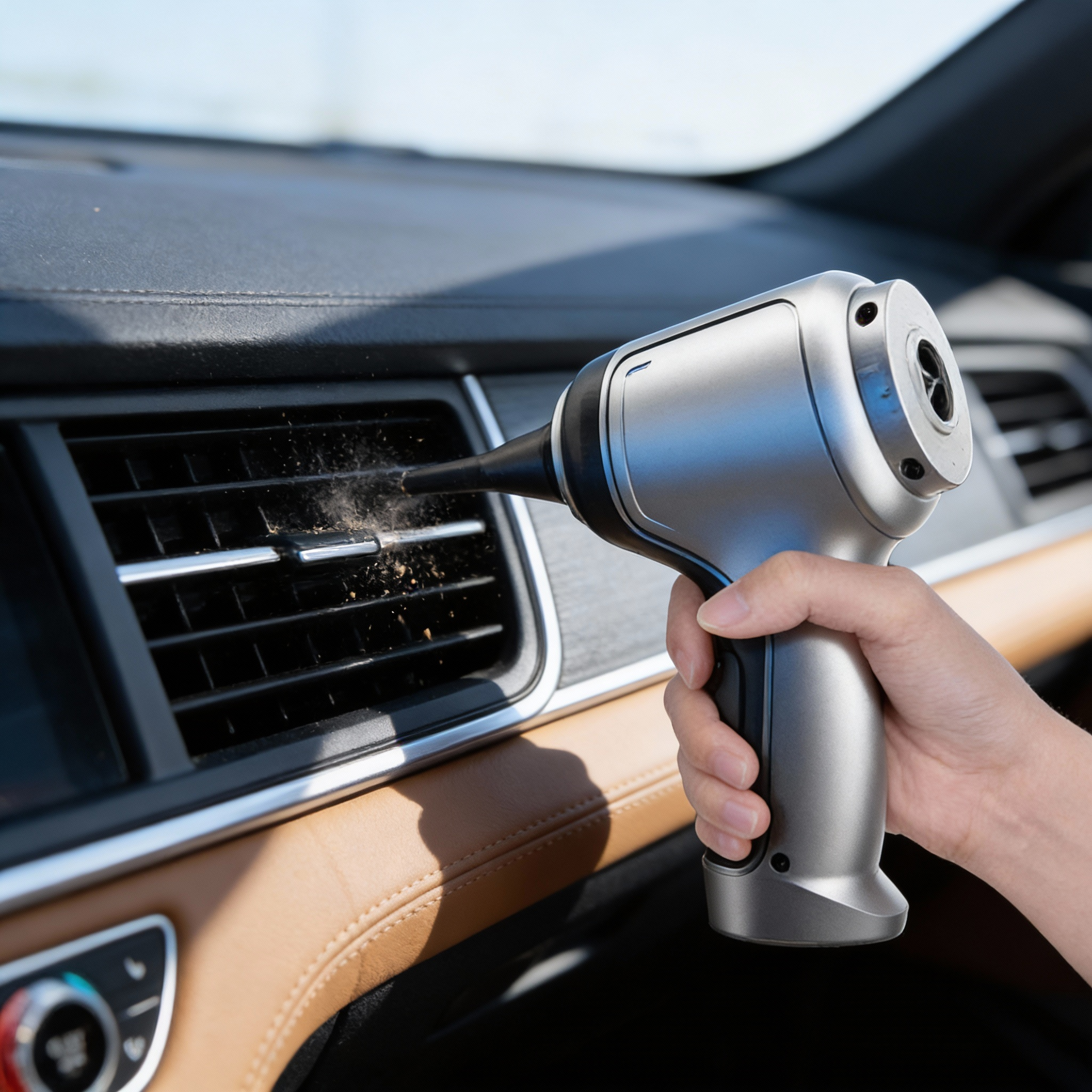 Aspirateur automobile sans fil pour les détails intérieurs