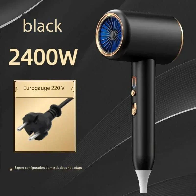 GLAMDRY – Sèche-cheveux ionique 2400 W pour un coiffage rapide, sans frisottis et brillant