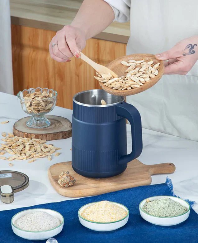 Moulin à grains électrique compact pour une farine fraîche à la maison