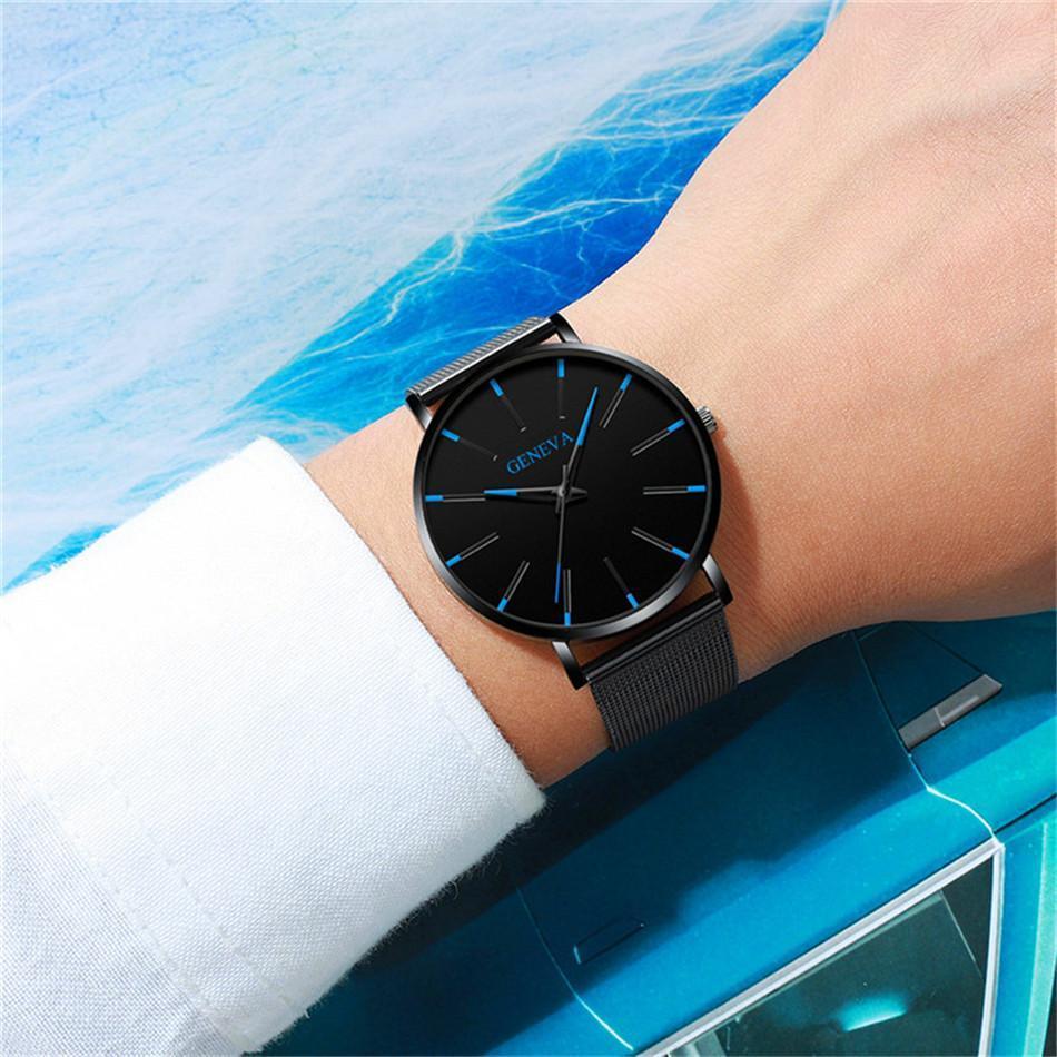 Montre élégante pour hommes | Design minimaliste pour ceux qui sont soucieux de leur style