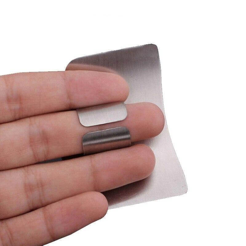 Narsago | Protecteur de doigts en acier inoxydable pour une coupe en toute sécurité