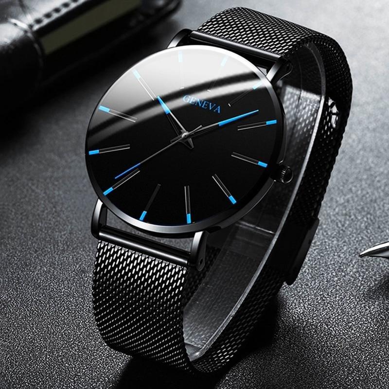 Montre élégante pour hommes | Design minimaliste pour ceux qui sont soucieux de leur style