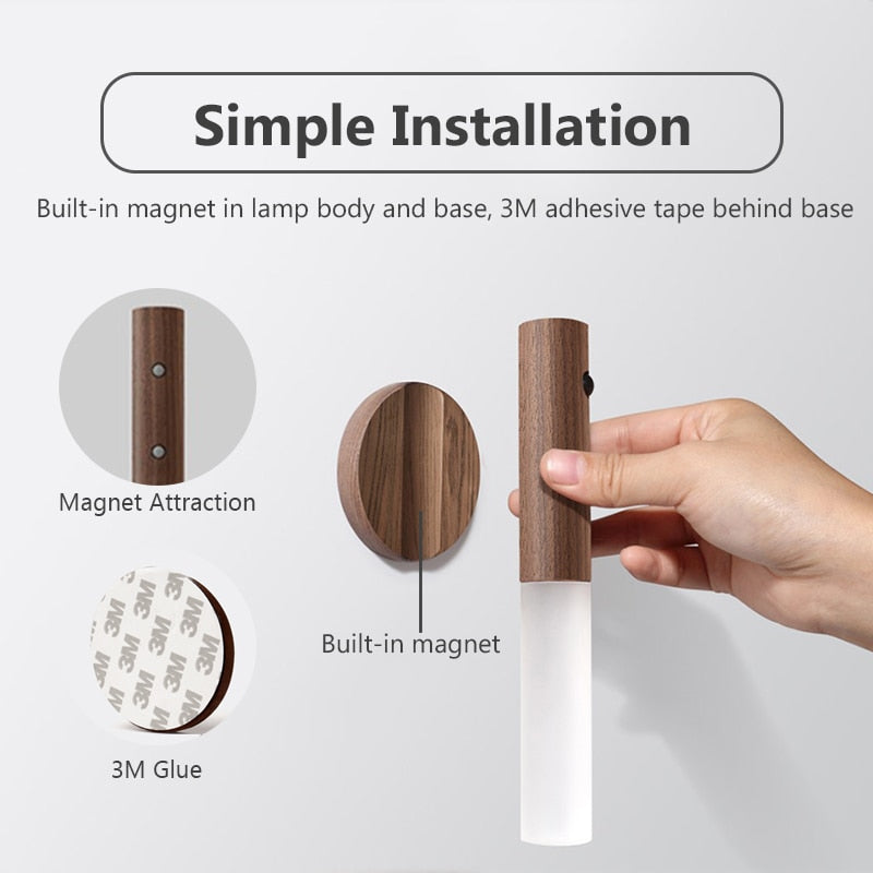 Lampe de nuit à capteur LED Kabellose | LichtSmart