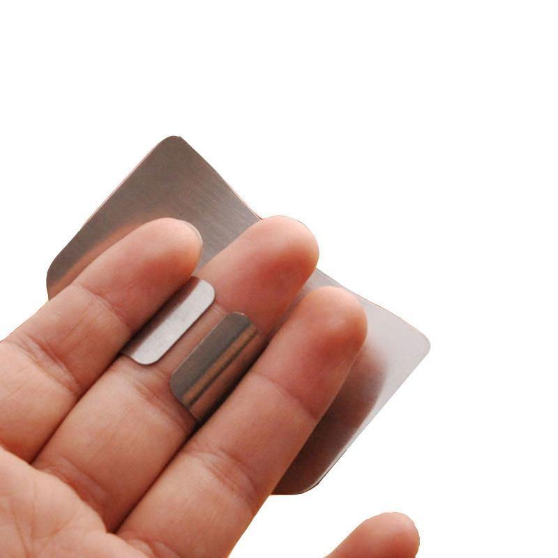 Narsago | Protecteur de doigts en acier inoxydable pour une coupe en toute sécurité