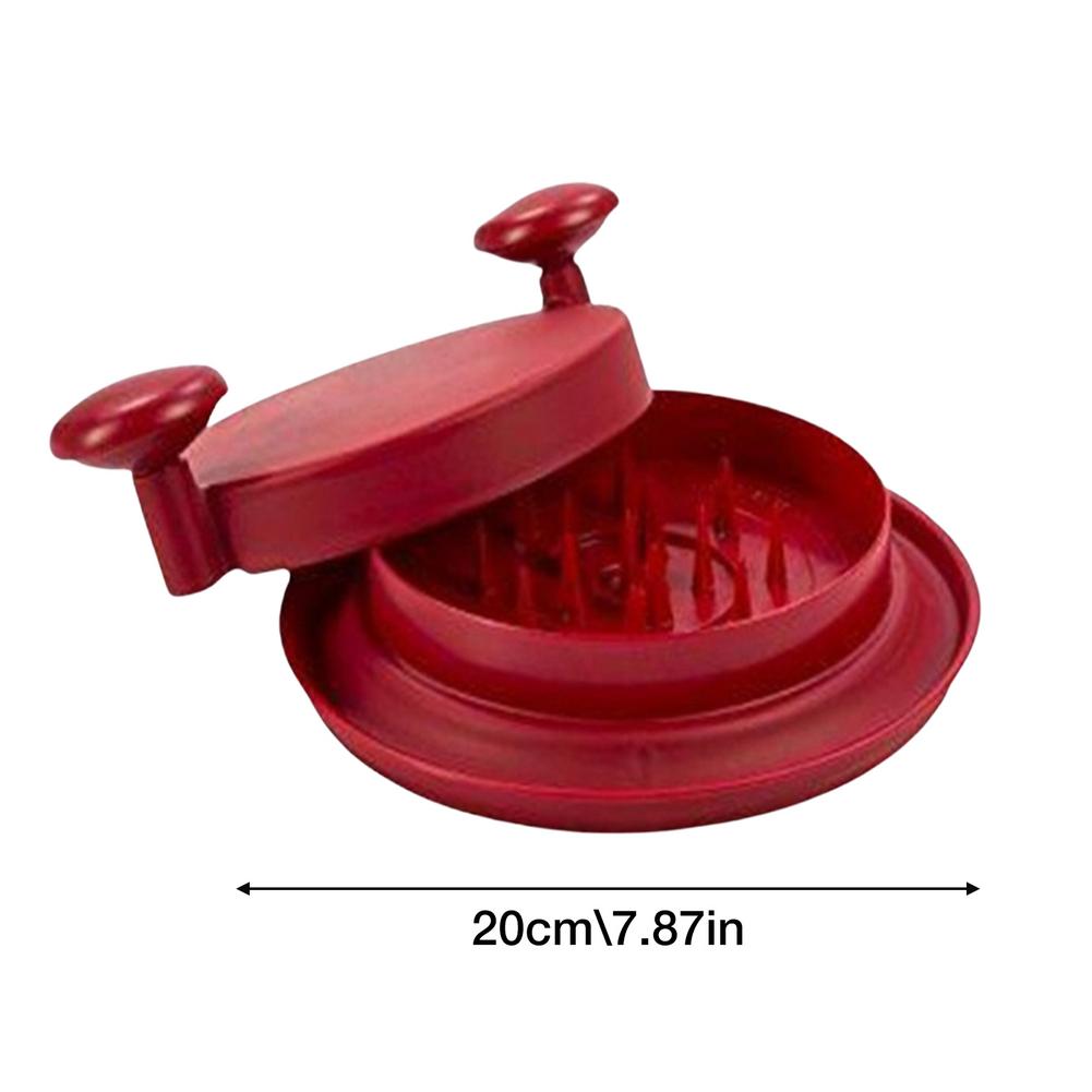 Hachoir à viande manuel 20 cm de diamètre, hauteur 8 cm, corps ABS, hache poulet bœuf porc poisson en quelques secondes, sans électricité, 300 g