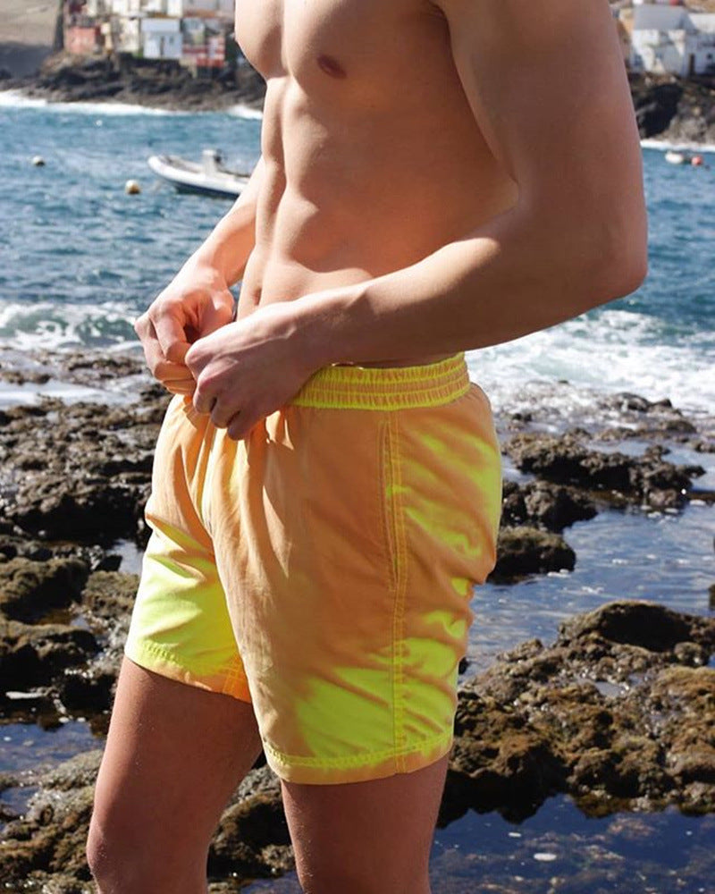 Shorts de bain qui changent de couleur | Design estival pour la piscine et la plage