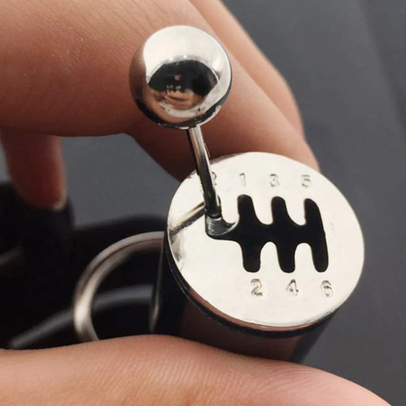 Porte-clés à Six Vitesses Manuel avec attache