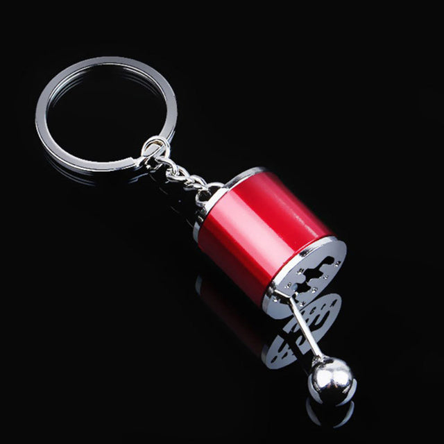 Porte-clés à six vitesses couleur noir