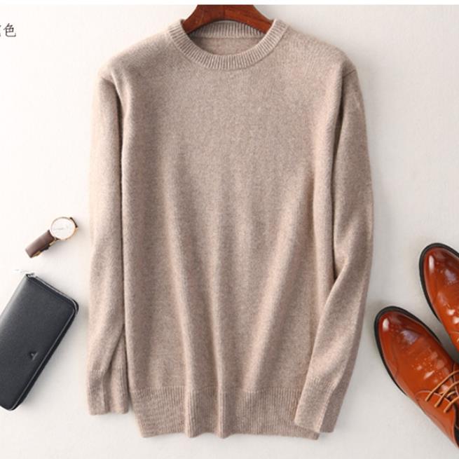 Pull pour homme en cachemire haut de gamme – Élégance et confort