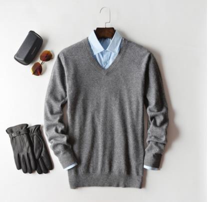 Pull pour homme en cachemire haut de gamme – Élégance et confort