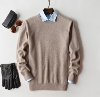 Pull pour homme en cachemire haut de gamme – Élégance et confort
