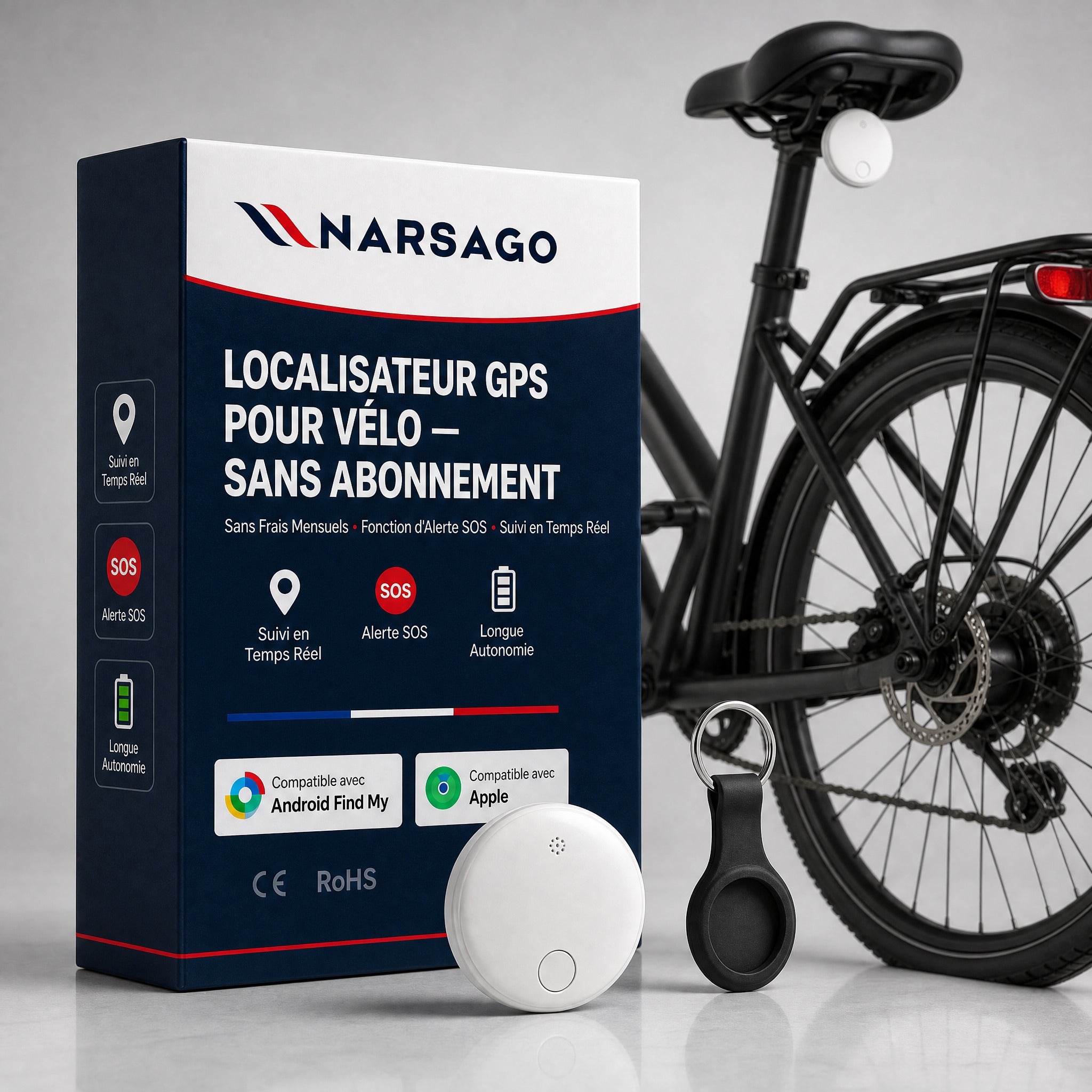 Traceur GPS Vélo Sans Abonnement - ANDROID / iOS #1