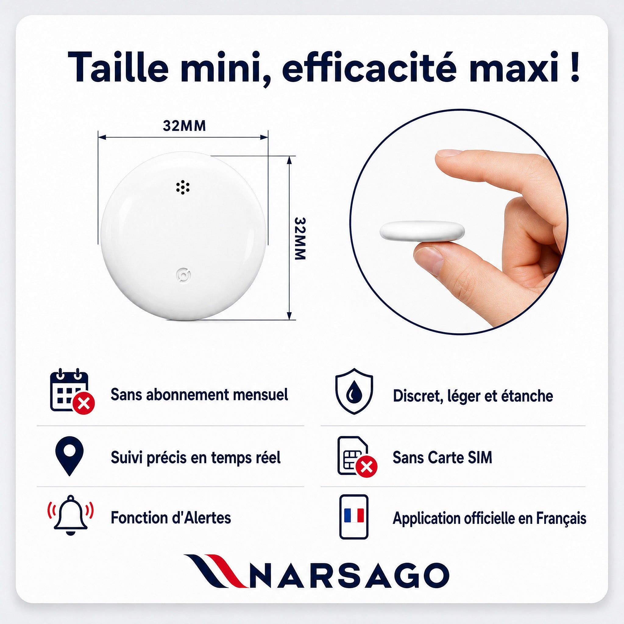 Traceur GPS Voiture Sans Abonnement iOS & Android Find My – Sécurité Antivol Sans Abonnement #12
