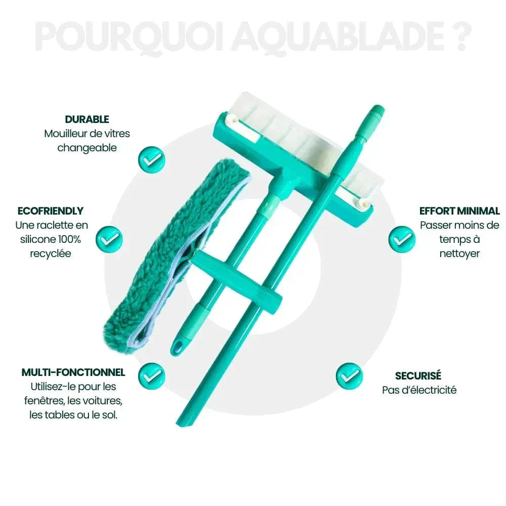 Raclette Vitres - Nettoyage Facile - Racleclean