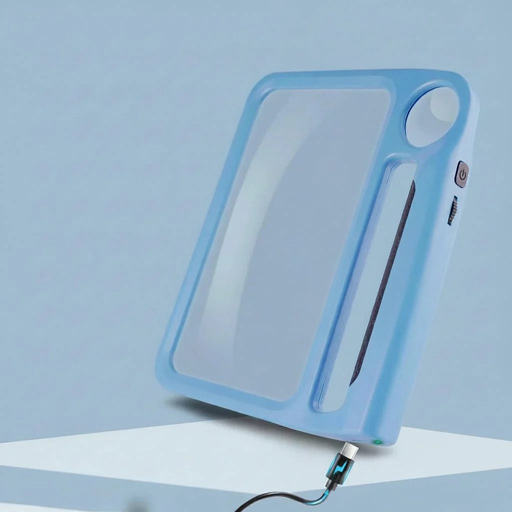 Loupe de lecture portable rechargeable avec grossissements 5x et 10x