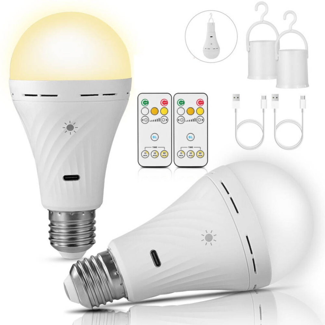 Ampoule LED rechargeable avec télécommande – Praticité et économie d’énergie