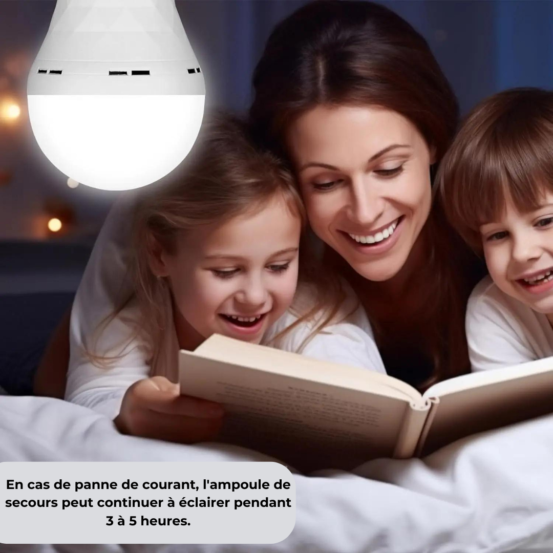 Ampoule LED rechargeable avec télécommande – Praticité et économie d’énergie