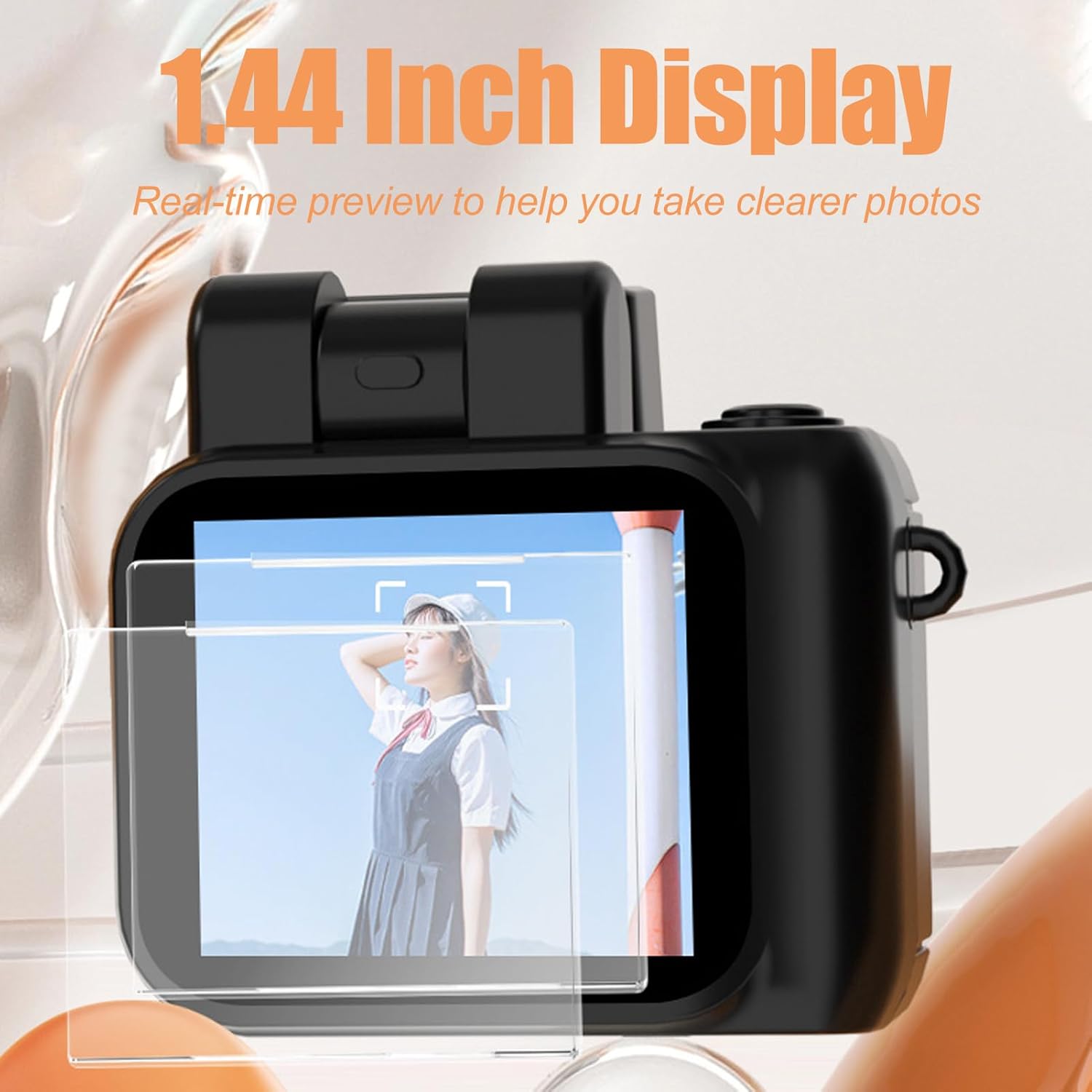Mini appareil photo numérique porte-clés avec vidéo 1080P