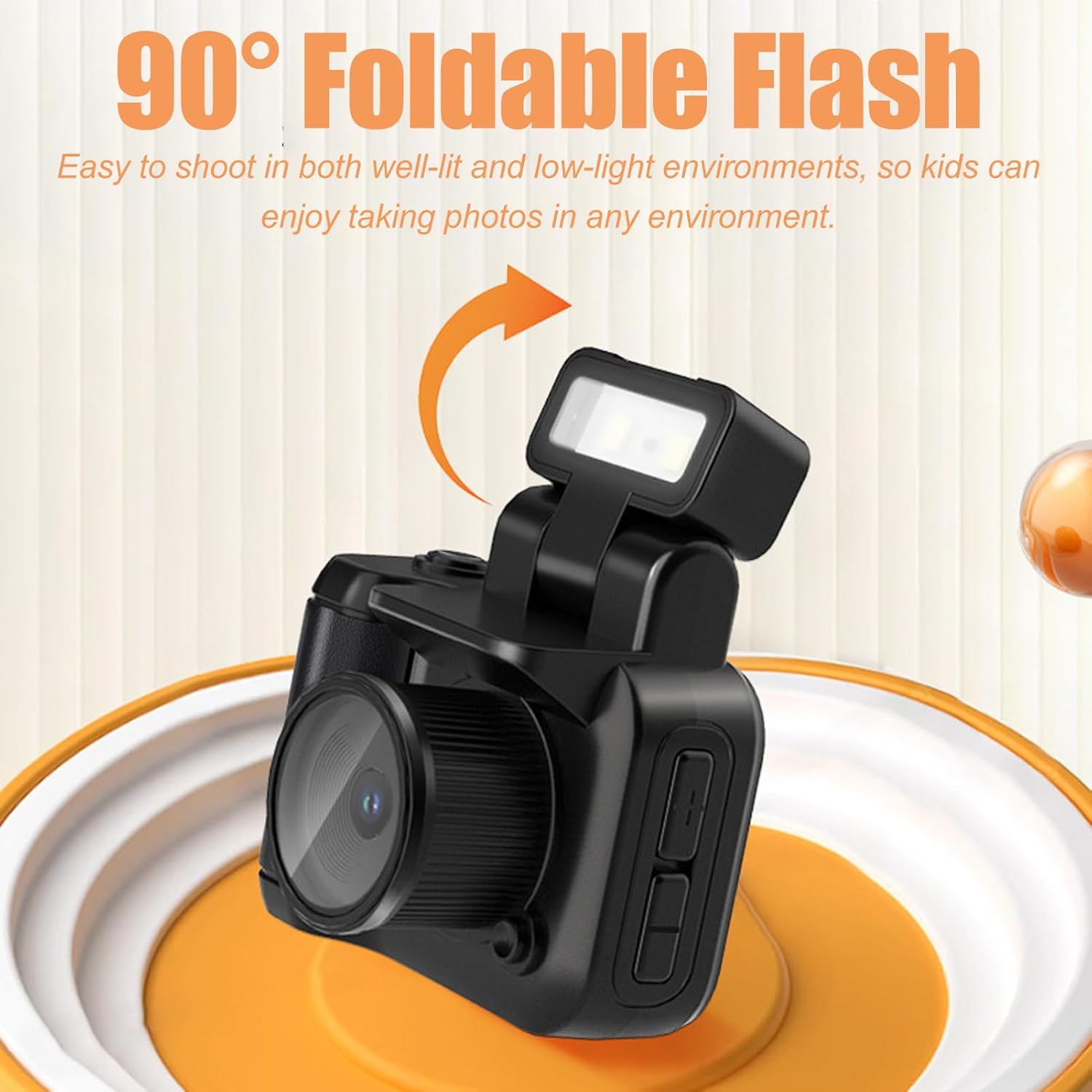 Mini appareil photo numérique porte-clés avec vidéo 1080P