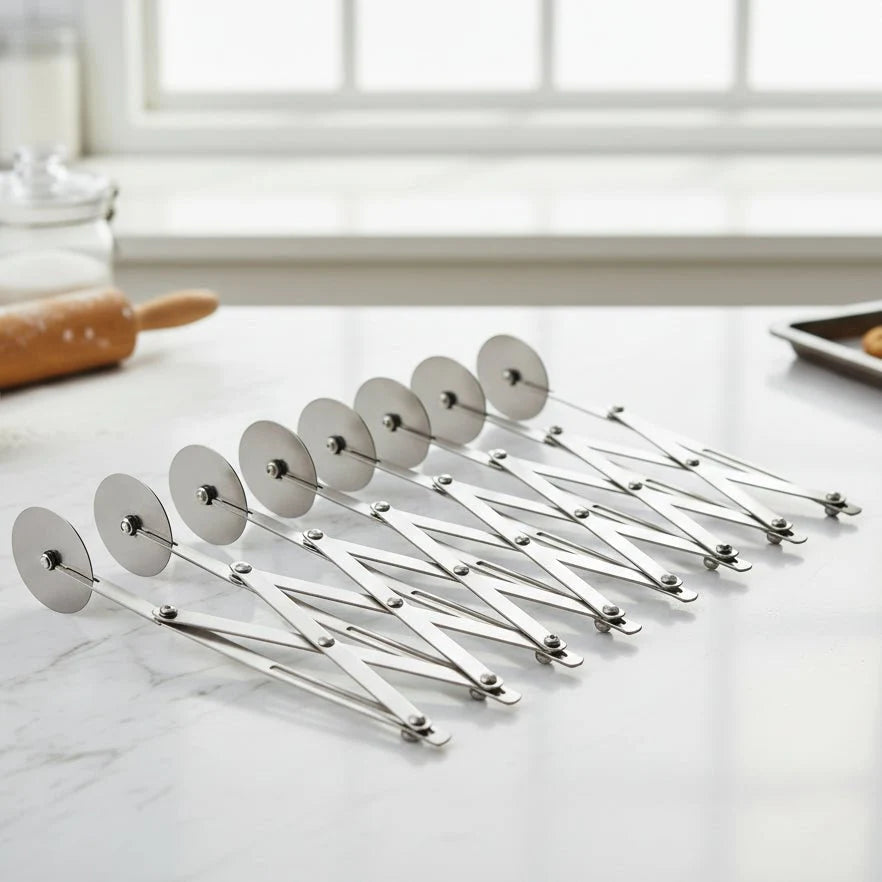 ROLLWAVE – Roue à pâte réglable pour la pâtisserie et la préparation de la pâte