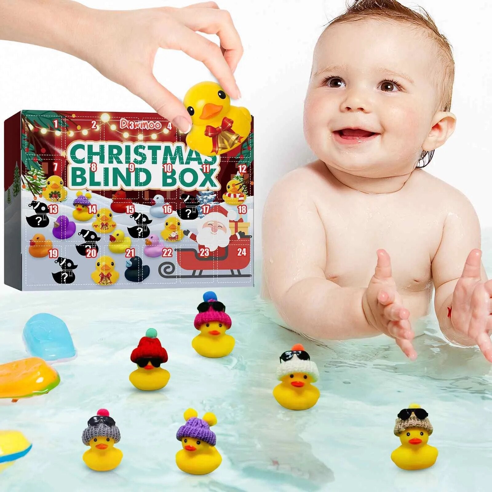 Calendrier de l’Avent Canards en caoutchouc | Un mois de surprises