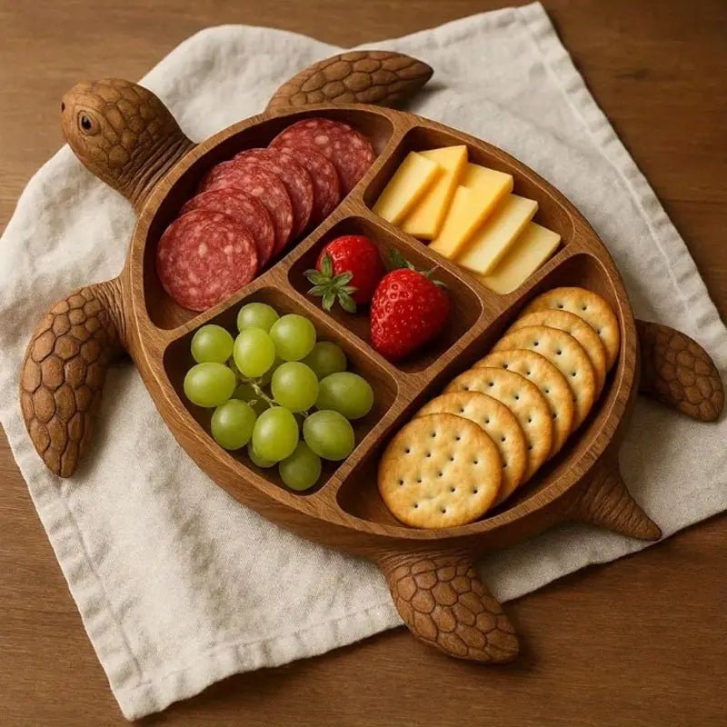 RUSTICLOFT - Plateau de service en bois artisanal pour fromages et collations