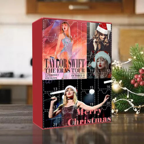 Calendrier de l'Avent pour bracelets inspirés de Taylor Swift, cadeau 24 jours 2025 – Surprise de vacances parfaite!
