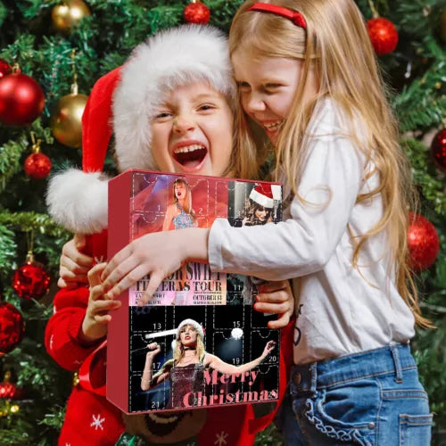 Calendrier de l'Avent pour bracelets inspirés de Taylor Swift, cadeau 24 jours 2025 – Surprise de vacances parfaite!