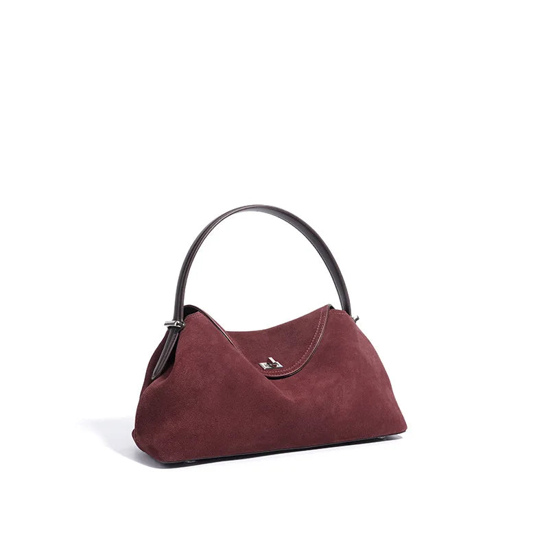 Sac à Main Femme en Cuir Suédé Alma Élégance Automnale