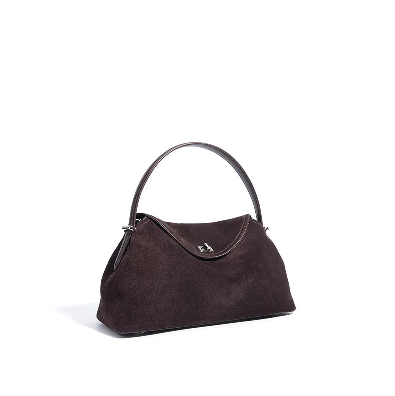 Sac à Main Femme en Cuir Suédé Alma Élégance Automnale