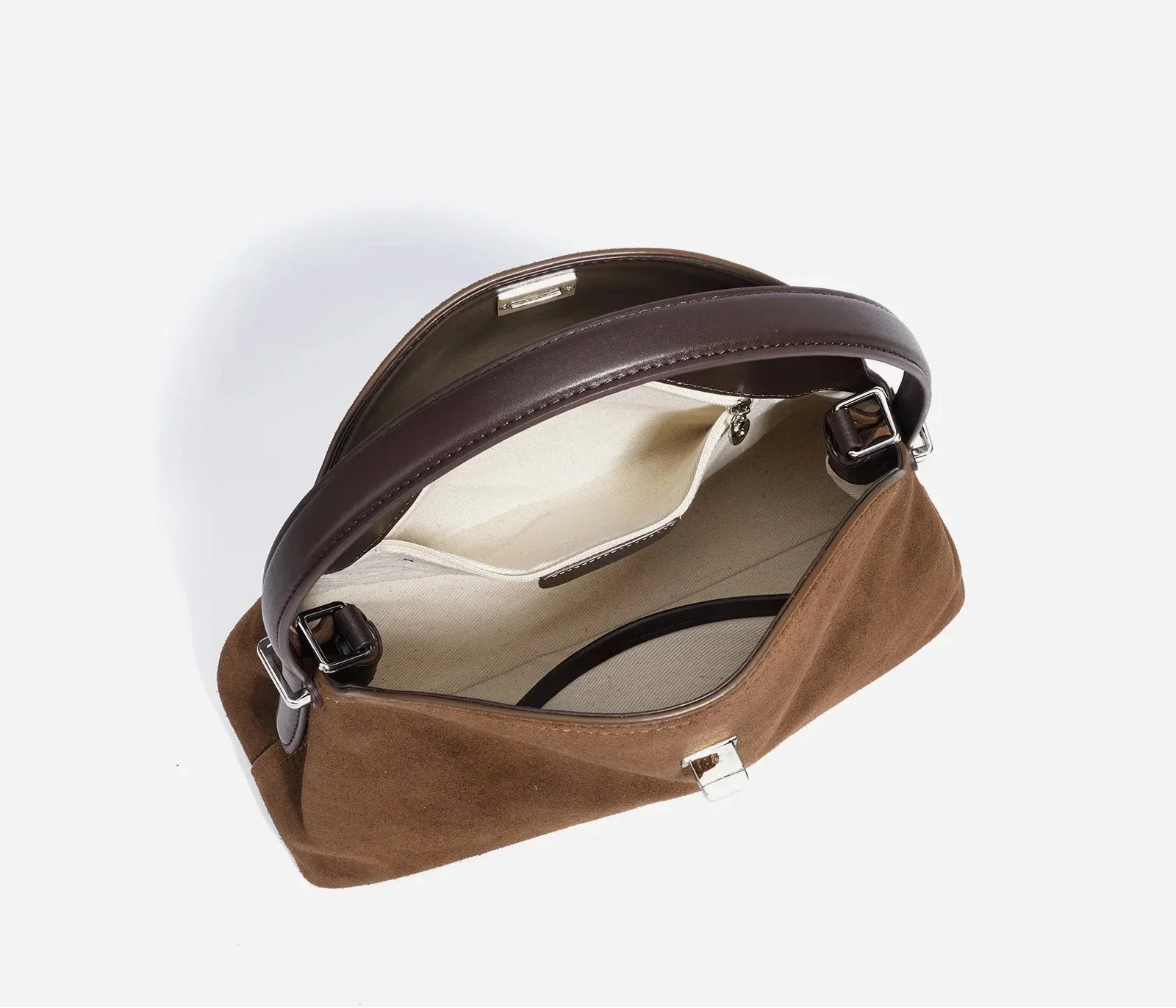 Sac à Main Femme en Cuir Suédé Alma Élégance Automnale