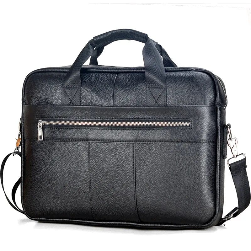Sac Ordinateur Professionnel en Cuir pour Hommes Élégant