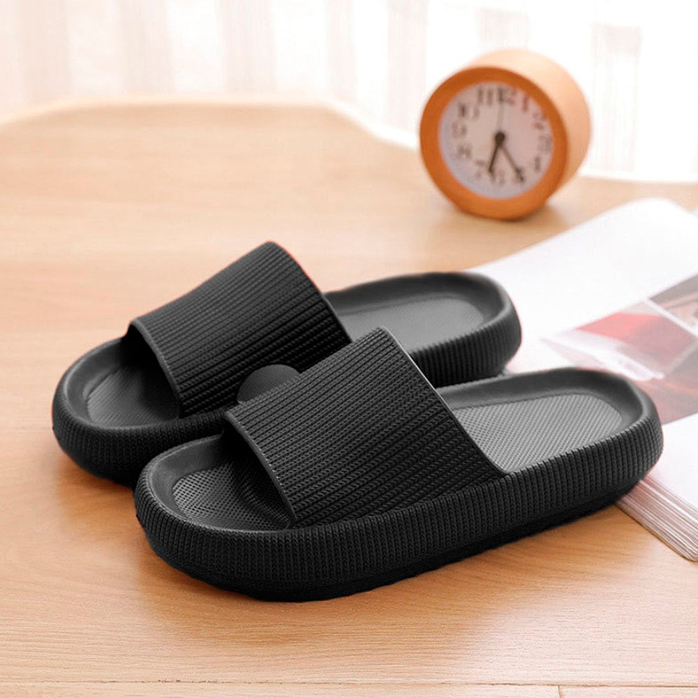 Chaussons antidérapants jaunes