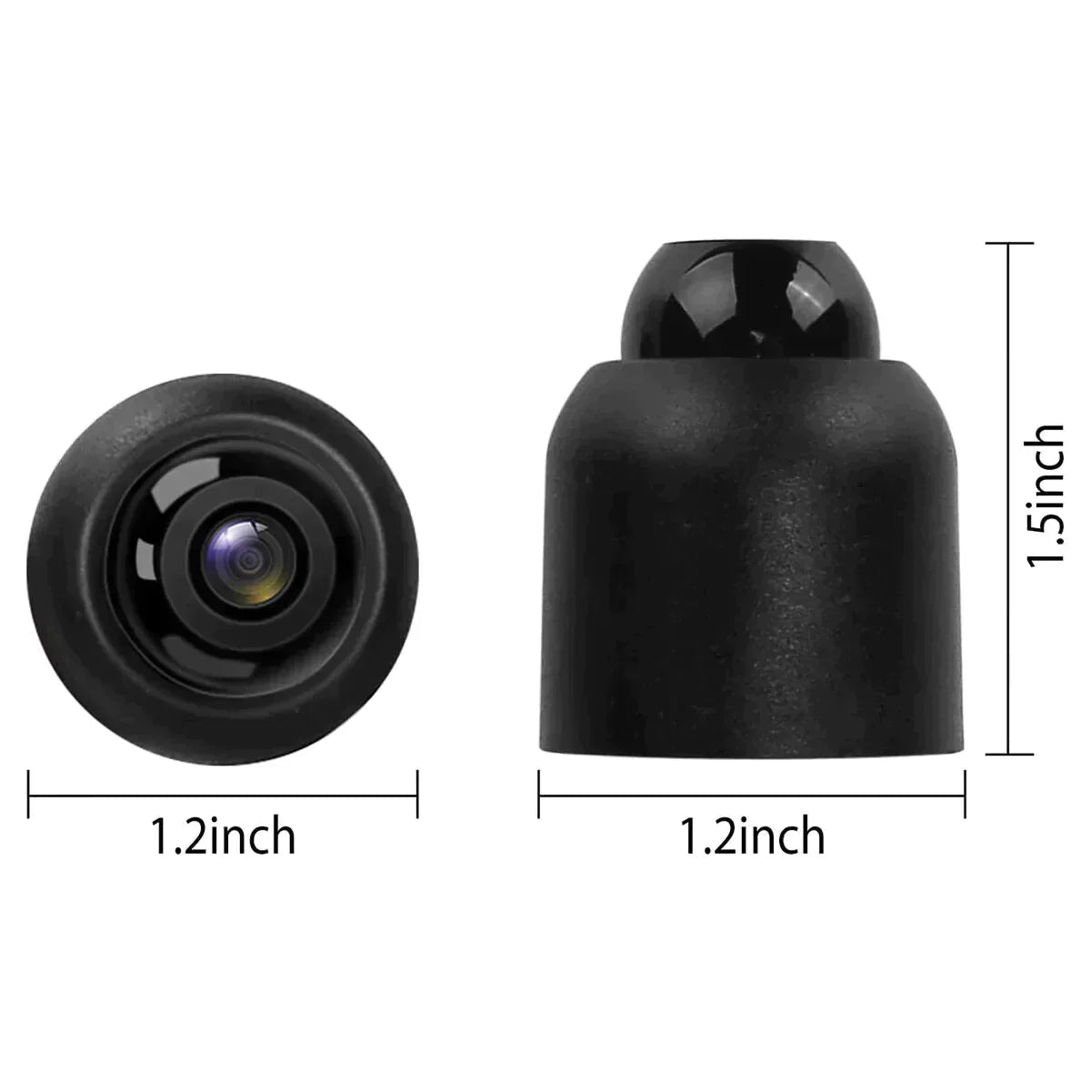 Caméra IP Wi-Fi ultra-compacte | Full HD 1080p | Objectif grand-angle de 120° | Vision nocturne infrarouge et capteur de mouvement | Audio bidirectionnel | Accès à distance partout dans le monde