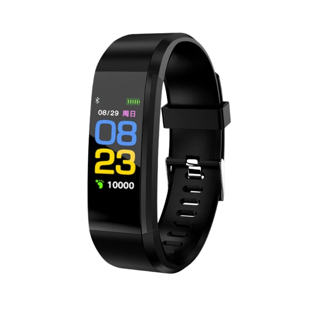 Montre connectée seniors avec suivi de la fréquence cardiaque et de la tension