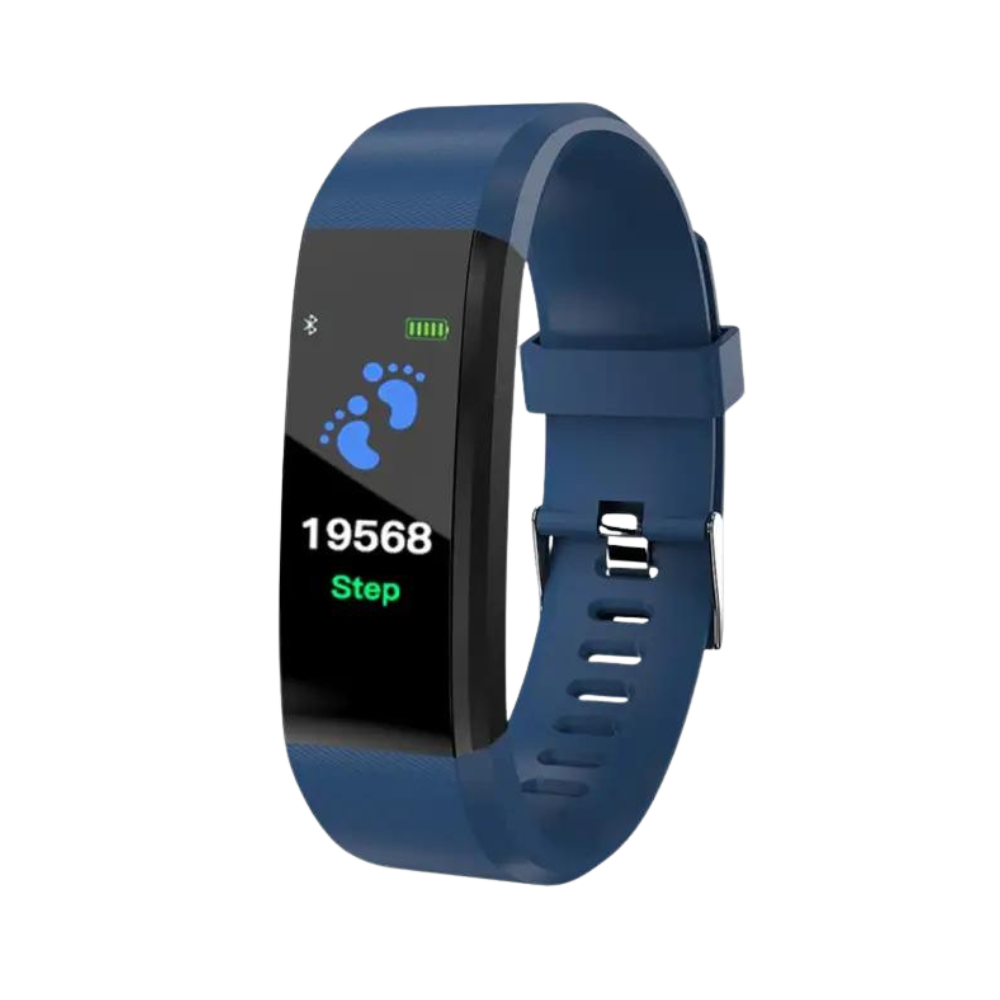 Montre connectée seniors avec suivi de la fréquence cardiaque et de la tension