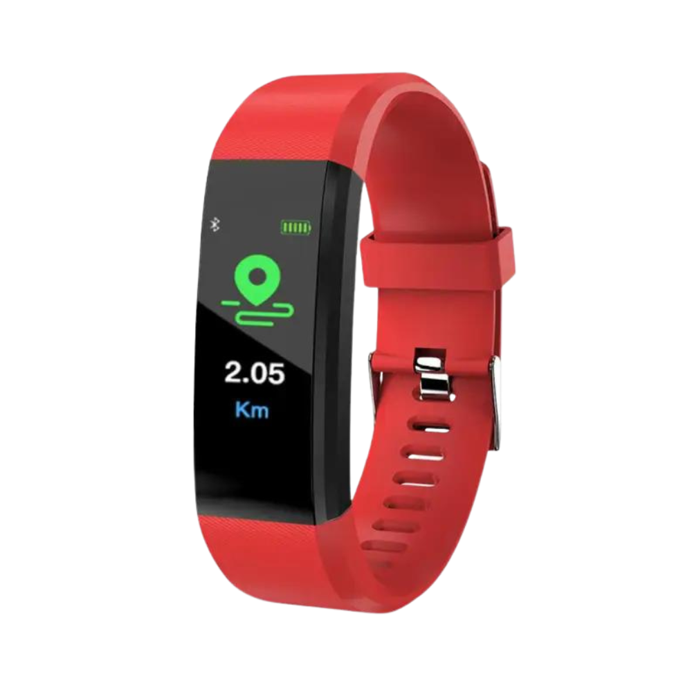 Montre connectée seniors avec suivi de la fréquence cardiaque et de la tension