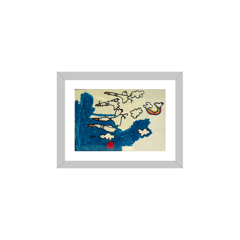 Cadre photo d'art pour enfants