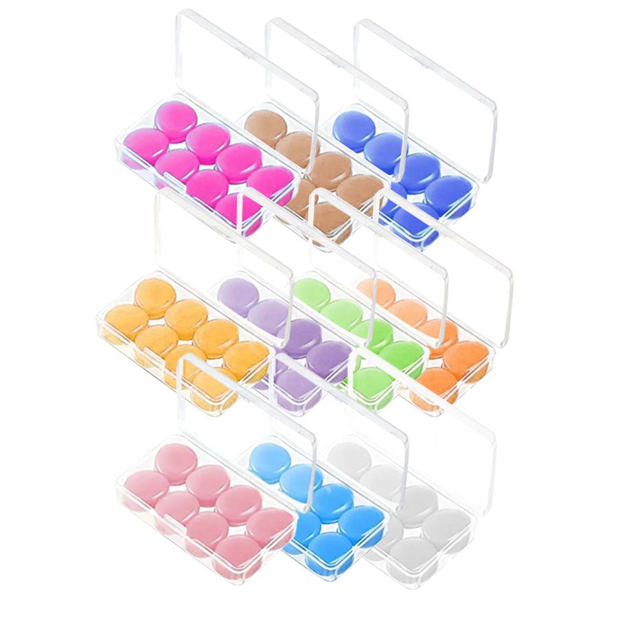 SLEEPSEAL – Bouchons d’oreille en silicone malléables pour un sommeil profond et silencieux
