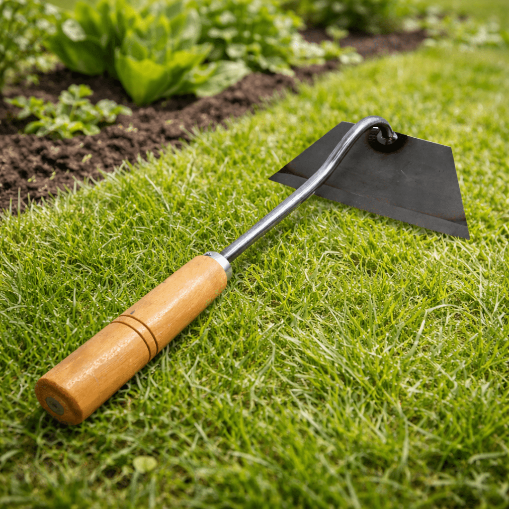 SOILAX – Houe de désherbage en acier au carbone à double usage