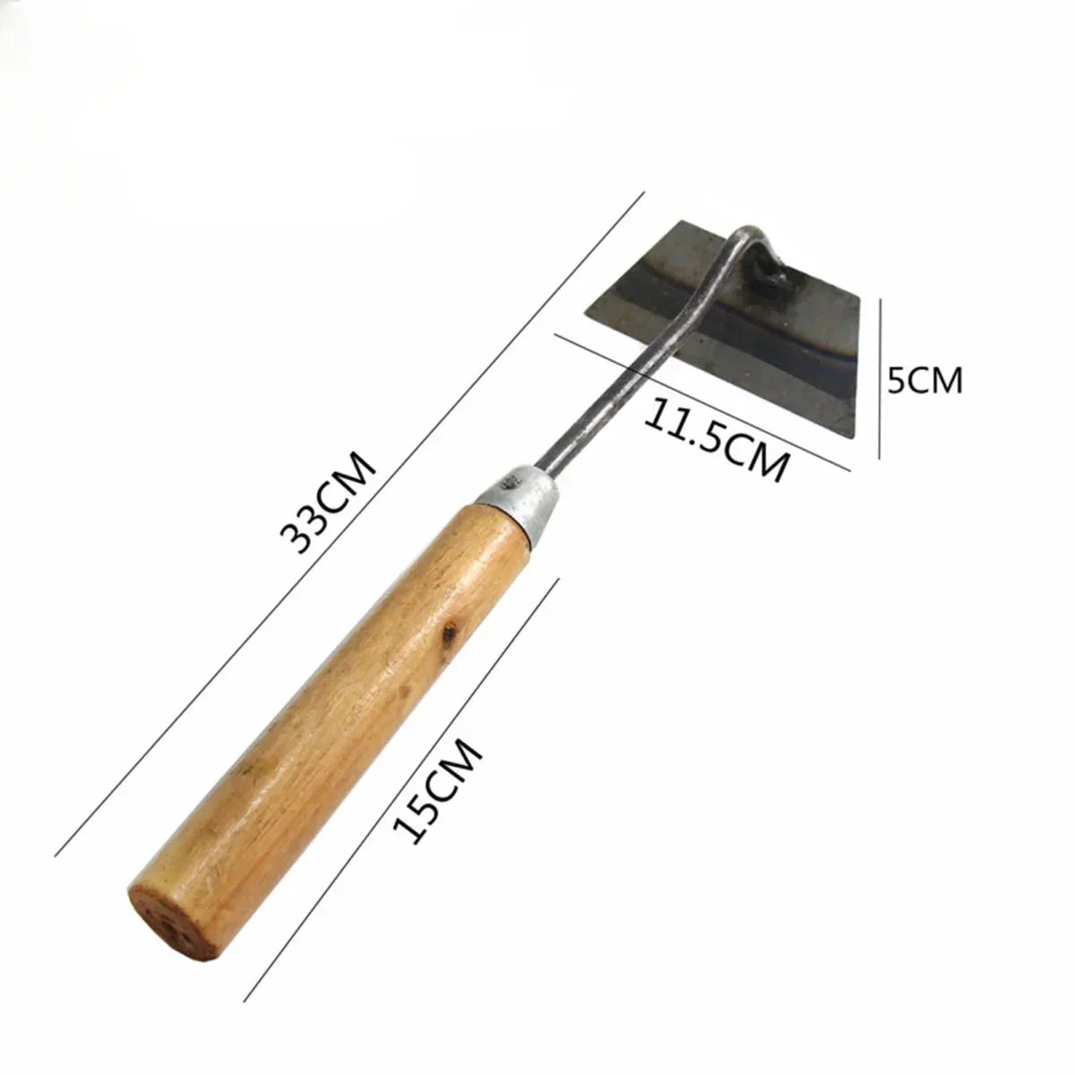 SOILAX – Houe de désherbage en acier au carbone à double usage