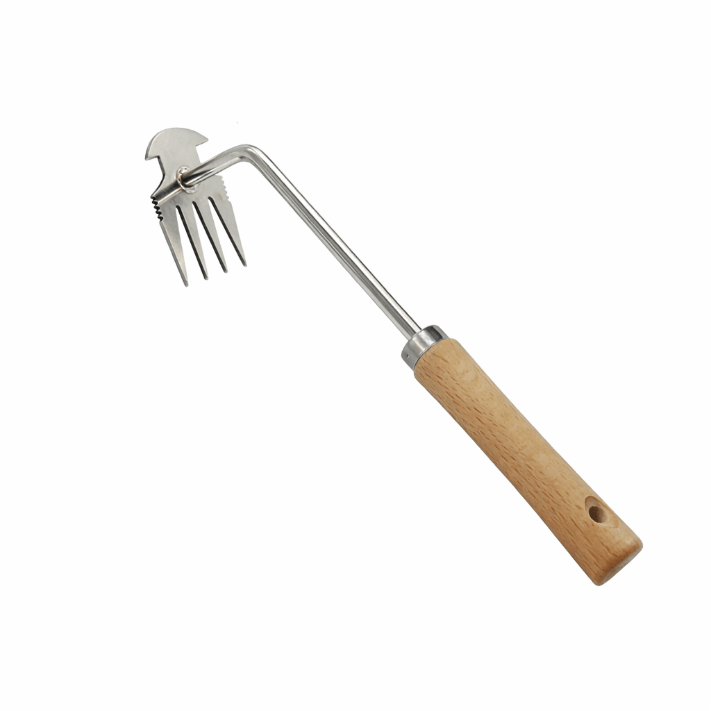 SOILAX – Houe de désherbage en acier au carbone à double usage