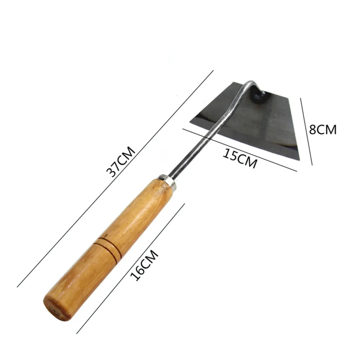 SOILAX – Houe de désherbage en acier au carbone à double usage