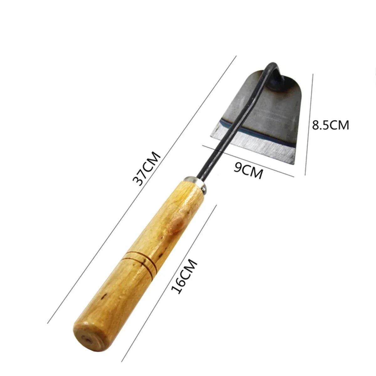 SOILAX – Houe de désherbage en acier au carbone à double usage